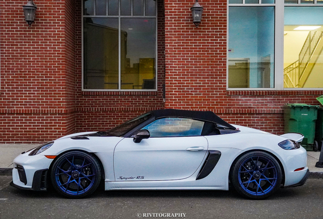 Porsche 718 Spyder RS Weissach Package