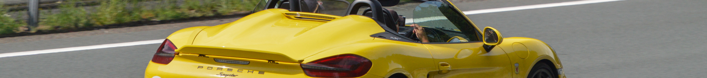 Porsche 981 Boxster Spyder