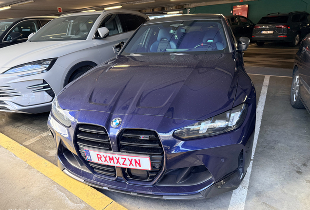 BMW M3 G80 Sedan Competition