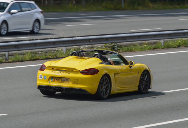 Porsche 981 Boxster Spyder