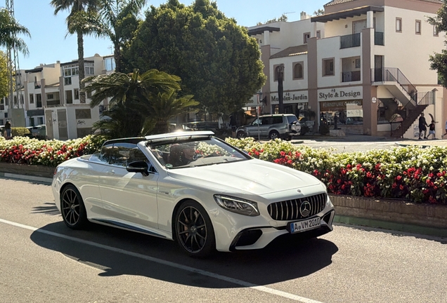 Mercedes-AMG S 63 Convertible A217 2018
