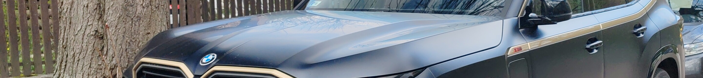 BMW XM G09 Label Red