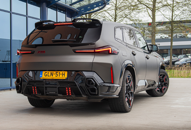 BMW XM G09 Label Red Larte Design