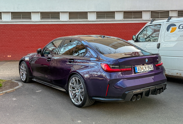 BMW M3 G80 Sedan Competition