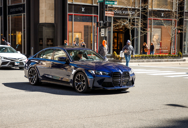 BMW M3 G80 Sedan Competition