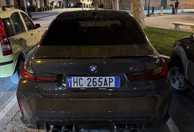 BMW M3 G80 Sedan Competition