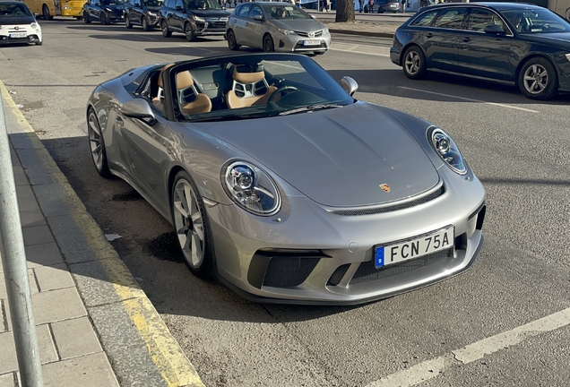 Porsche 991 Speedster Heritage Package