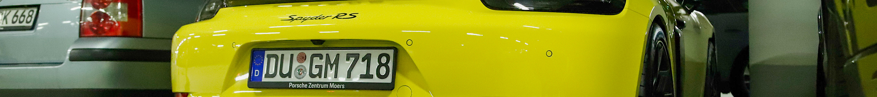 Porsche 718 Spyder RS Weissach Package