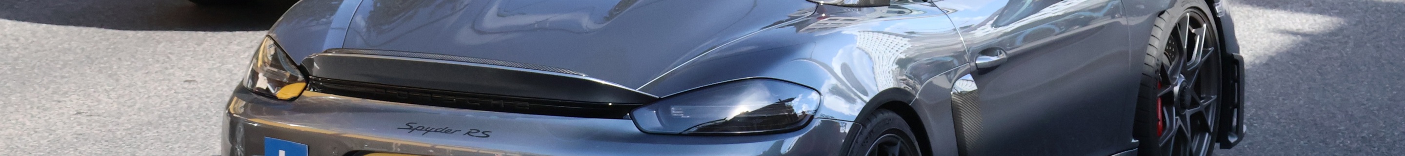 Porsche 718 Spyder RS Weissach Package