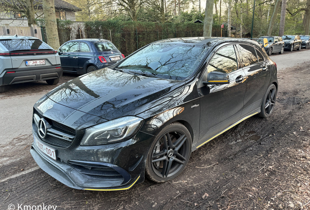 Mercedes-AMG A 45 W176 Yellow Night Edition