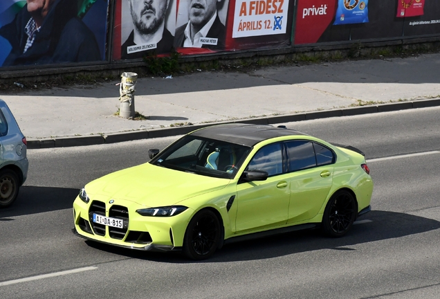 BMW M3 G80 Sedan Competition