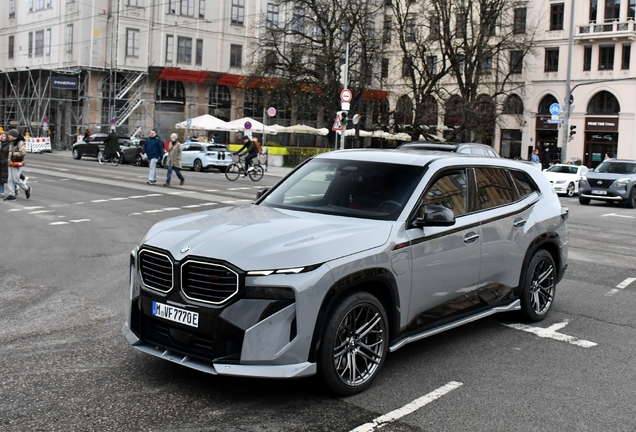 BMW XM G09 Label Red Larte Design