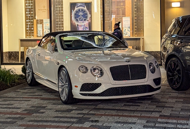 Bentley Continental GTC Speed 2016