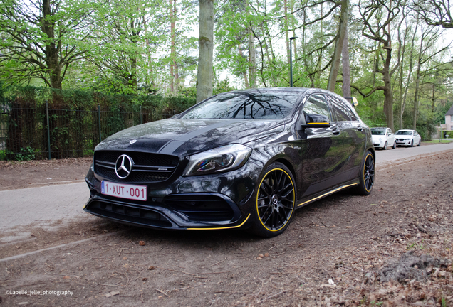 Mercedes-AMG A 45 W176 Yellow Night Edition