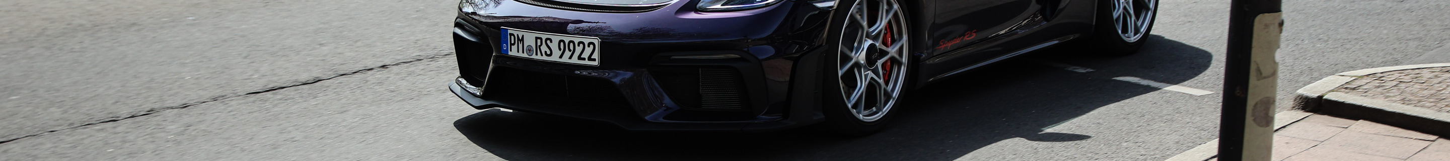 Porsche 718 Spyder RS Weissach Package