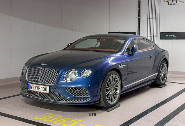 Bentley Continental GT Speed 2016