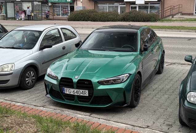 BMW M3 G80 Sedan Competition