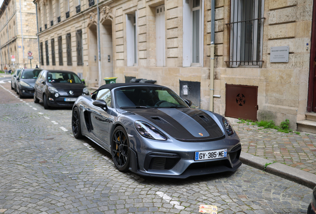 Porsche 718 Spyder RS Weissach Package