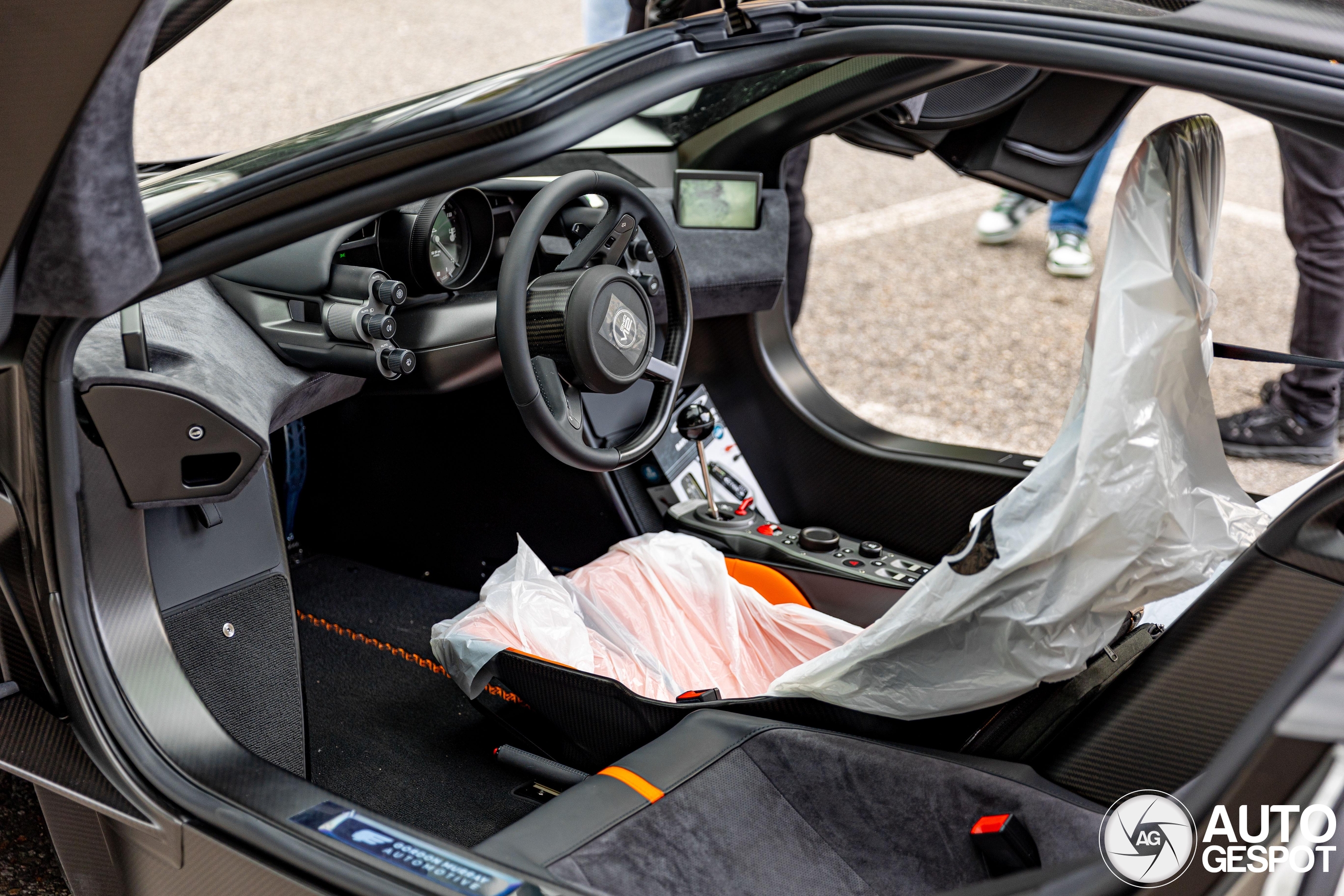 Gloednieuw in de stickers: Gordon Murray Automotive T.50