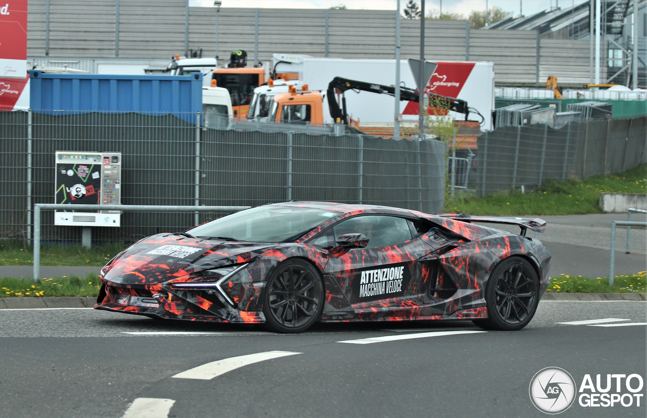 Let op, snelle auto!