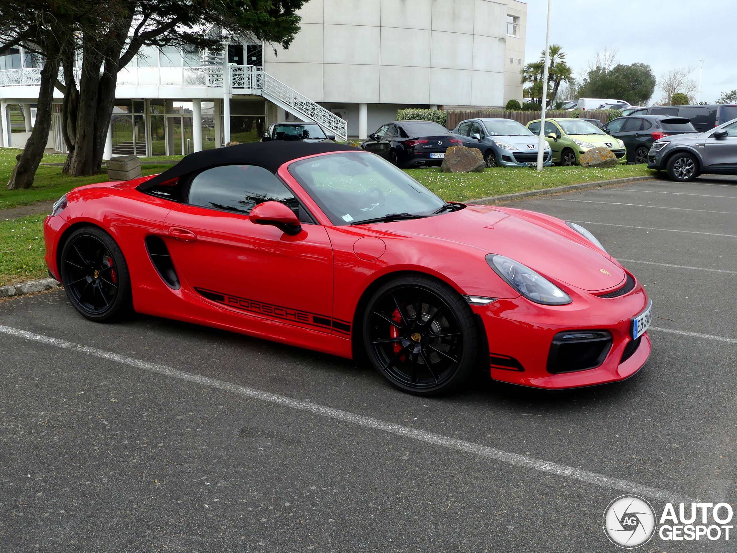 Porsche 981 Boxster Spyder - 22 April 2026 - Autogespot