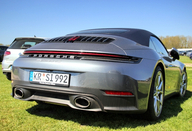 Porsche 992 Carrera 4S Cabriolet MkII