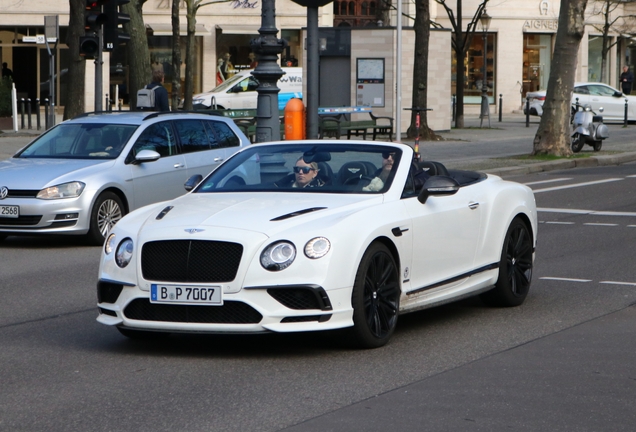 Bentley Continental Supersports Convertible 2018