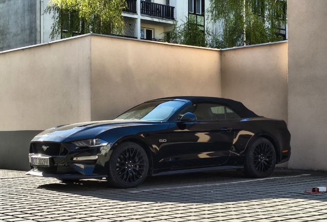 Ford Mustang GT Convertible 2018