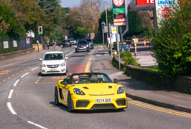Porsche 718 Spyder RS Weissach Package