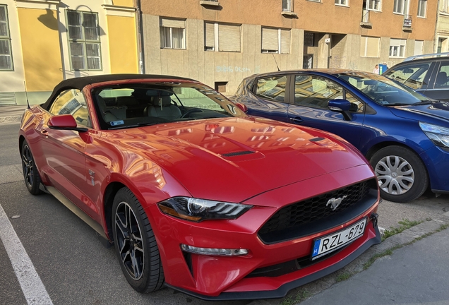 Ford Mustang GT Convertible 2018