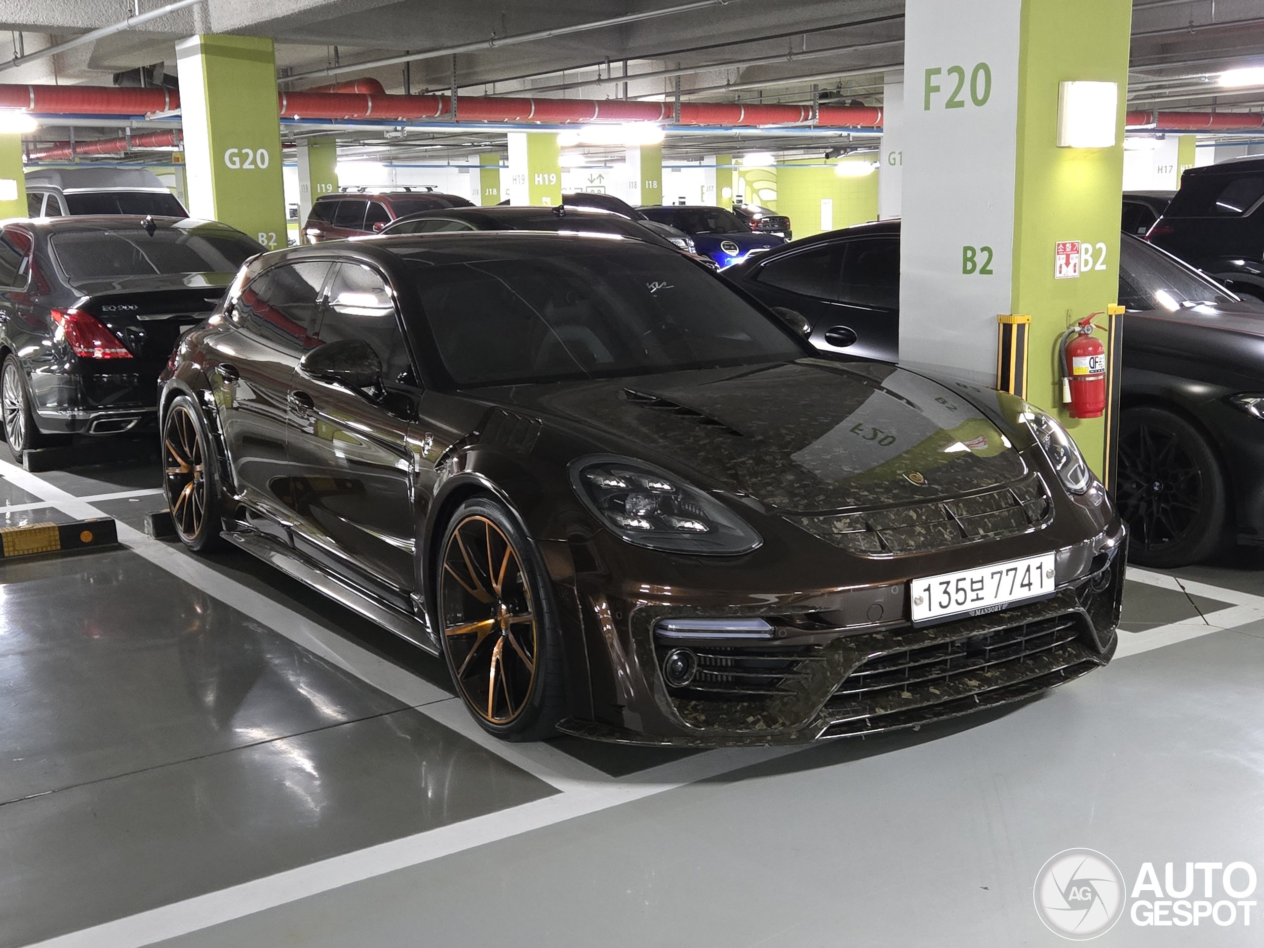 Porsche 971 Panamera Turbo Sport Turismo Mansory
