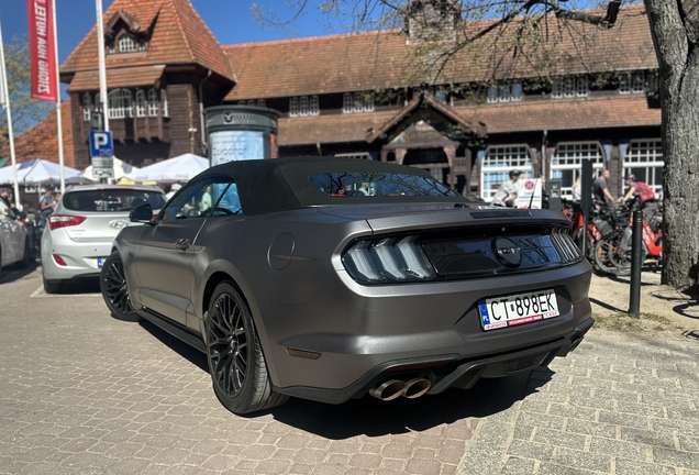 Ford Mustang GT Convertible 2018