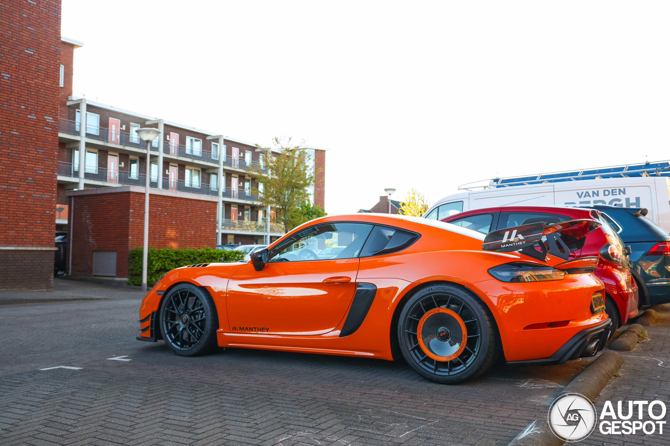 Porsche 718 Cayman GT4 RS Weissach Package Manthey Racing The Tulip