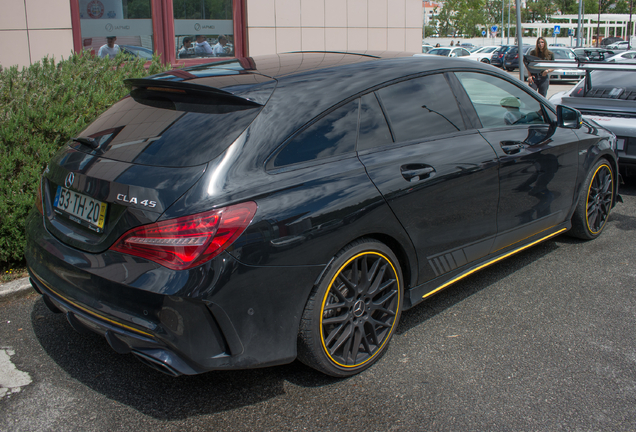 Mercedes-AMG CLA 45 Shooting Brake X117 Yellow Night Edition
