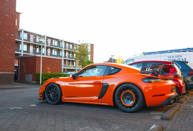 Porsche 718 Cayman GT4 RS Weissach Package Manthey Racing The Tulip