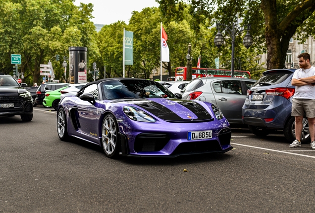 Porsche 718 Spyder RS Weissach Package
