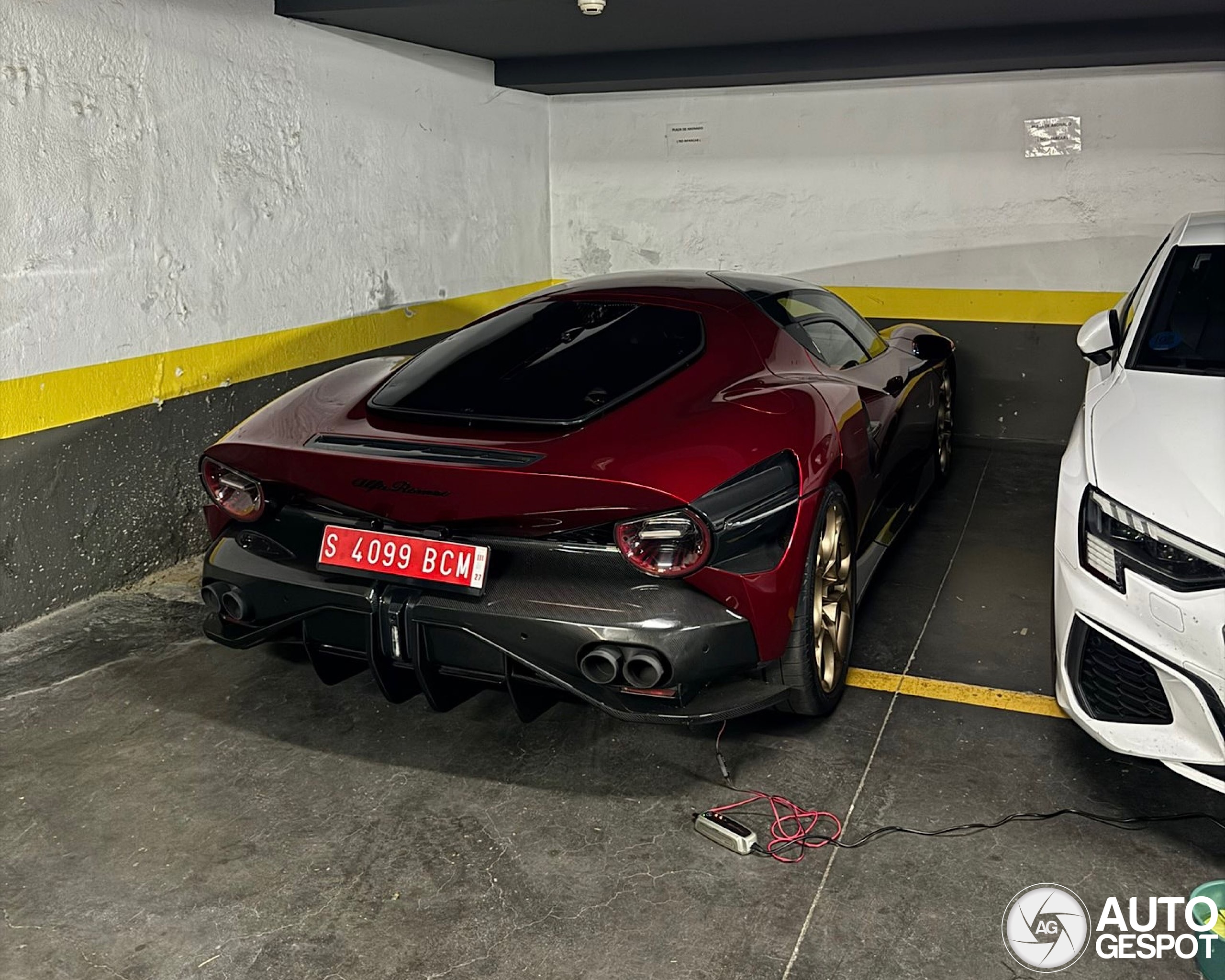 Nu ook in Madrid gespot: De Alfa Romeo 33 Stradale