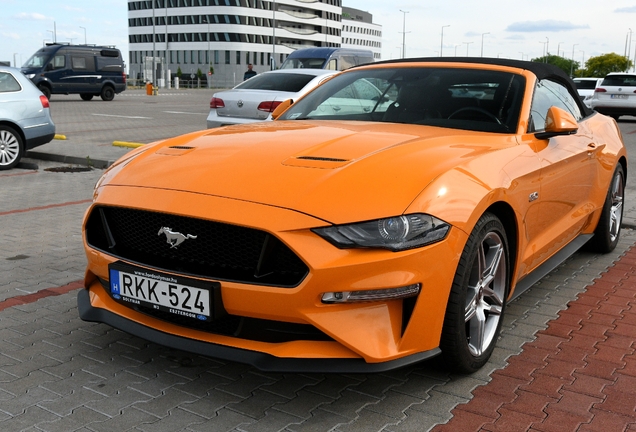 Ford Mustang GT Convertible 2018