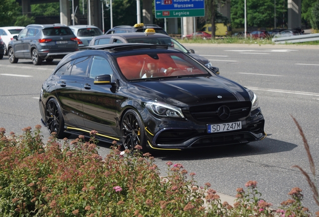 Mercedes-AMG CLA 45 Shooting Brake X117 Yellow Night Edition