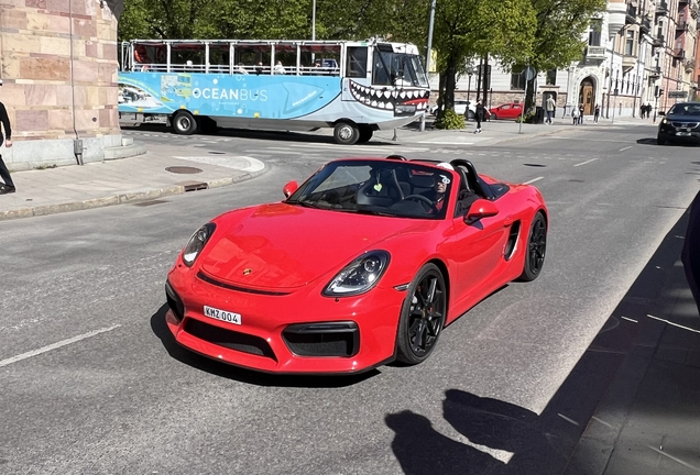 Porsche 981 Boxster Spyder