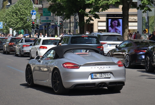 Porsche 981 Boxster Spyder