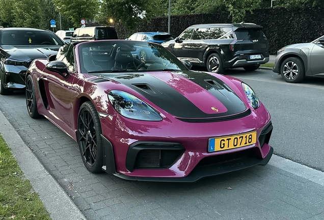 Porsche 718 Spyder RS Weissach Package