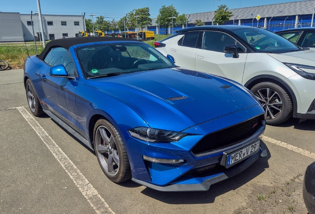 Ford Mustang GT California Special Convertible 2018