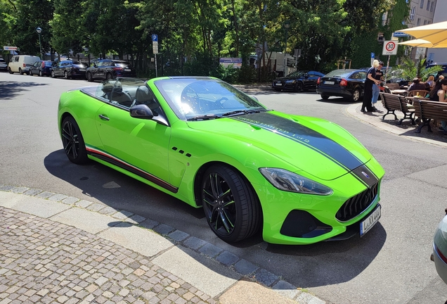 Maserati GranCabrio MC 2018 Green Limited Edition