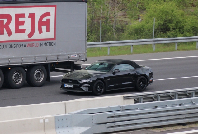 Ford Mustang GT Convertible 2018