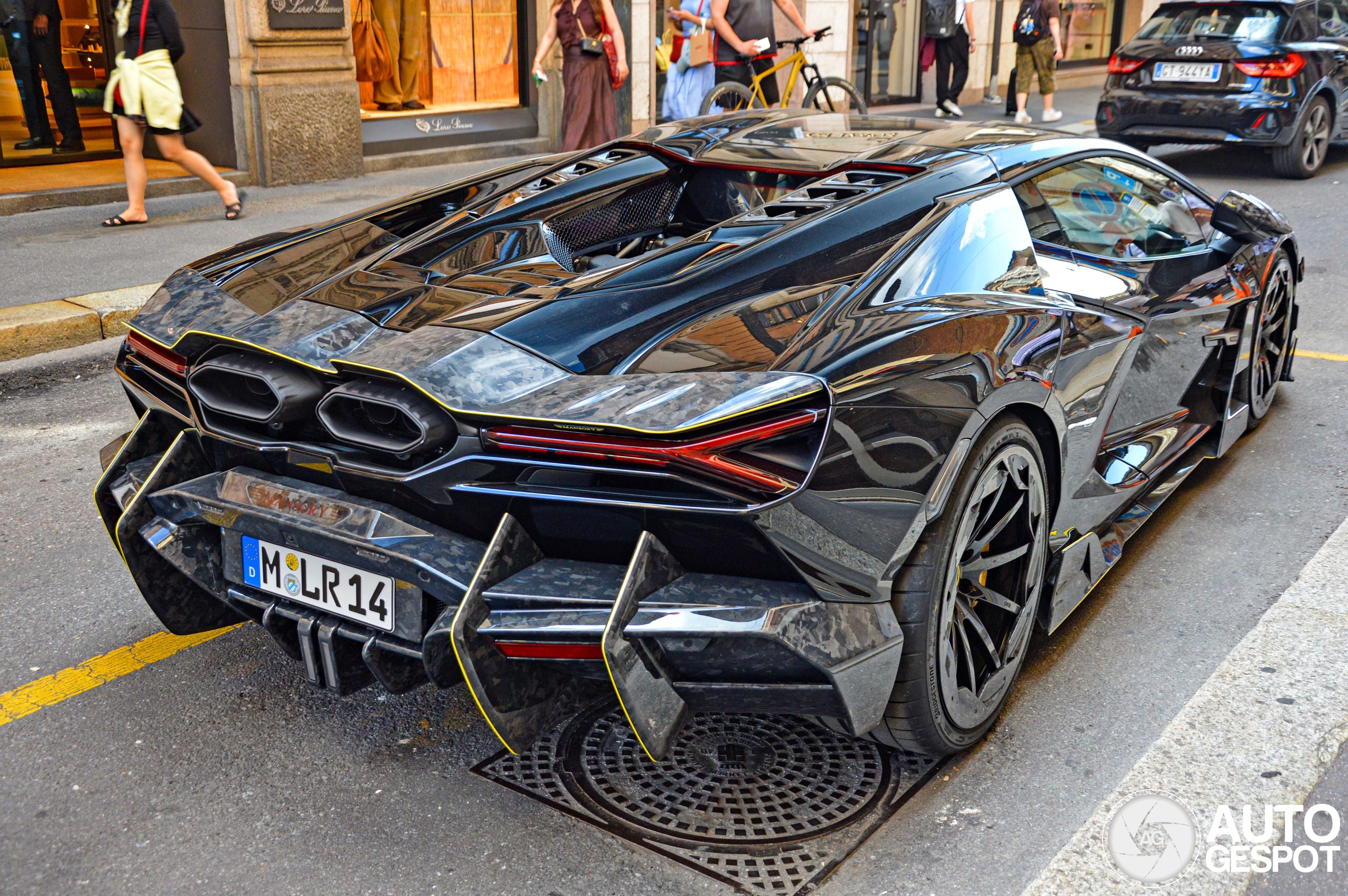 Lamborghini Revuelto Mansory Initiate kan elk moment in Decepticon veranderen