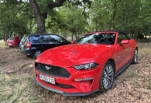Ford Mustang GT Convertible 2018