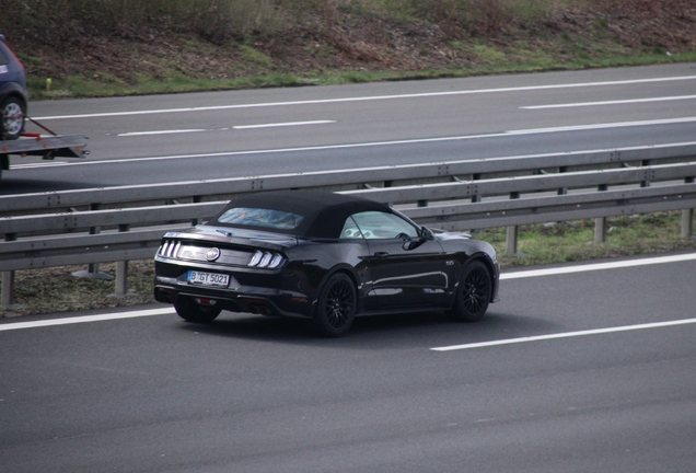 Ford Mustang GT Convertible 2018