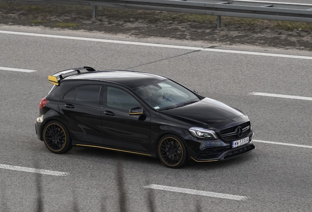 Mercedes-AMG A 45 W176 Yellow Night Edition