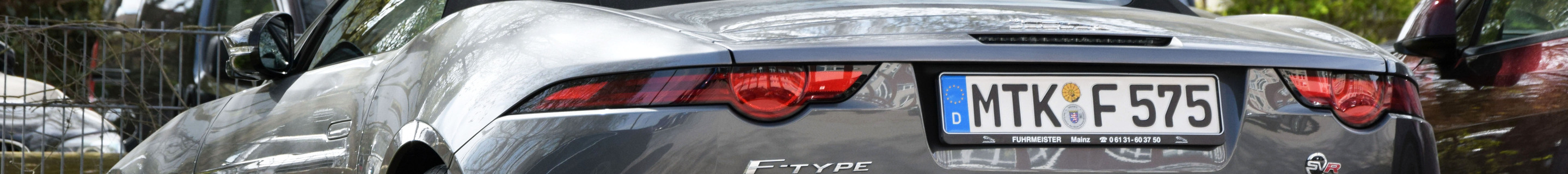 Jaguar F-TYPE SVR Convertible 2017